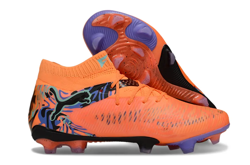 Puma Future 8 Ultimate FG - Orange/Electric Coral / Midnight Black