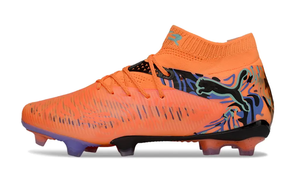 Puma Future 8 Ultimate FG - Orange/Electric Coral / Midnight Black