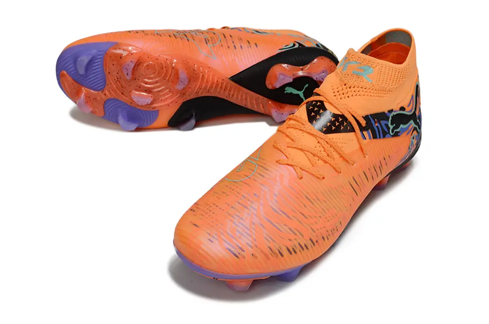 Puma Future 8 Ultimate FG - Orange/Electric Coral / Midnight Black