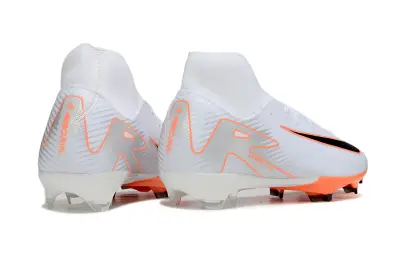 Nike Air Zoom Mercurial Superfly 10 Academy FG - White/Electric Orange/Black