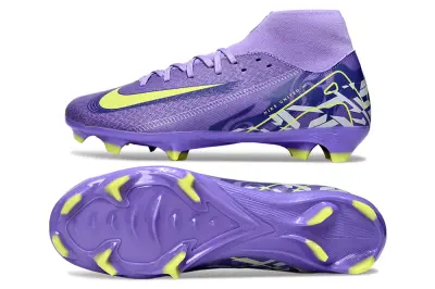 Nike Air Zoom Mercurial Superfly 10 Academy FG - Purple/Luminous Yellow/Deep Purple