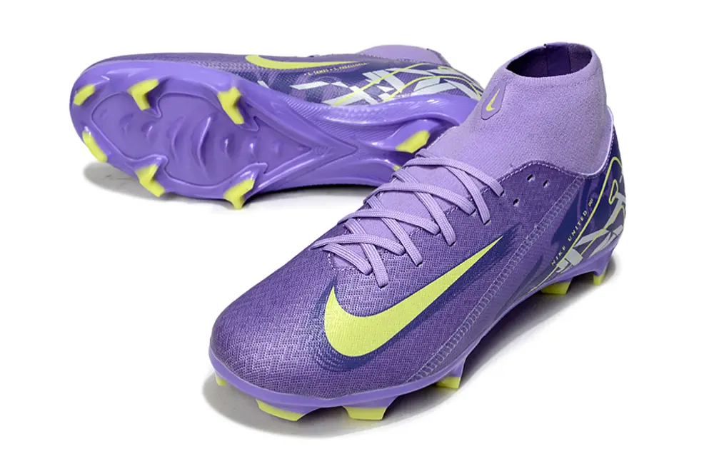Nike Air Zoom Mercurial Superfly 10 Academy FG - Purple/Luminous Yellow/Deep Purple