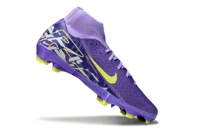 Nike Air Zoom Mercurial Superfly 10 Academy FG - Purple/Luminous Yellow/Deep Purple