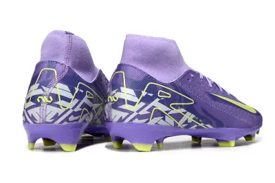 Nike Air Zoom Mercurial Superfly 10 Academy FG - Purple/Luminous Yellow/Deep Purple