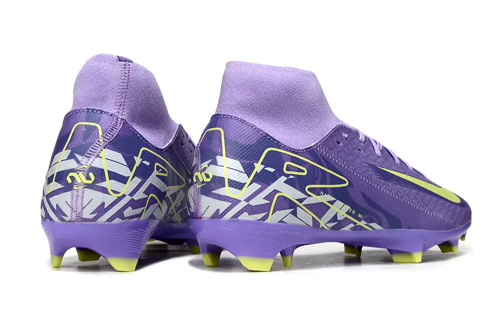 Nike Air Zoom Mercurial Superfly 10 Academy FG - Purple/Luminous Yellow/Deep Purple