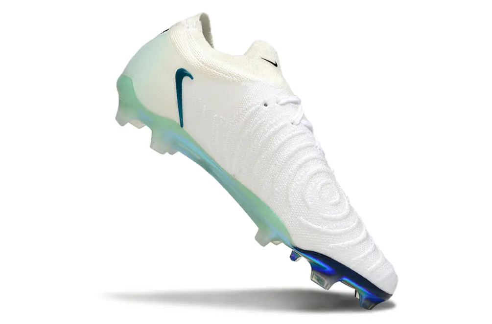 Nike Phantom GX 2 Elite FG - White/Crystal Blue/Iridiscent Green