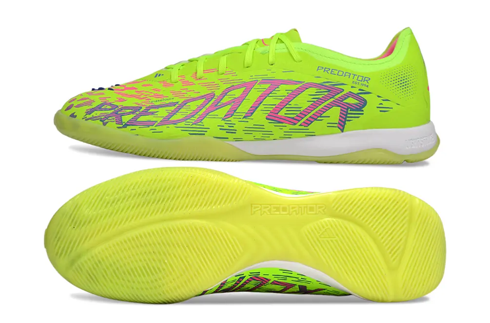 Adidas Predator 25 Elite IC - Lime/Electric Green/Neon Pink