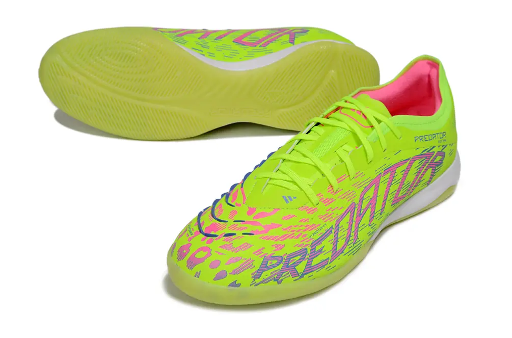 Adidas Predator 25 Elite IC - Lime/Electric Green/Neon Pink