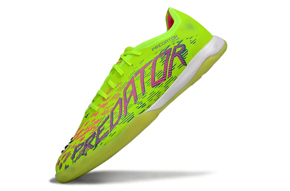 Adidas Predator 25 Elite IC - Lime/Electric Green/Neon Pink
