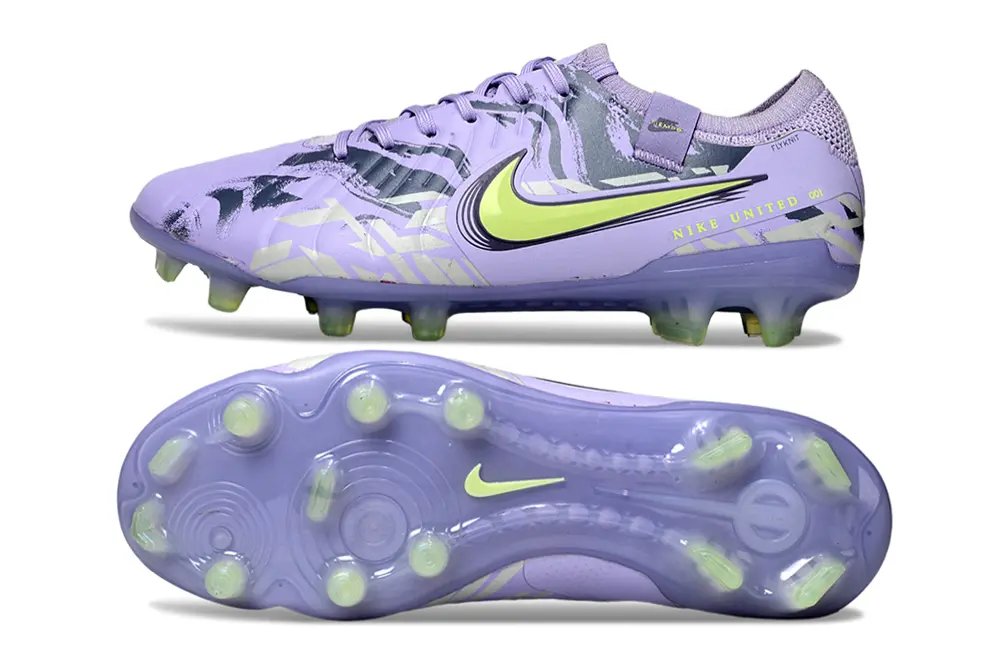Nike Tiempo Legend 10 Elite FG - Purple/Luminous Yellow/Soft Lavender