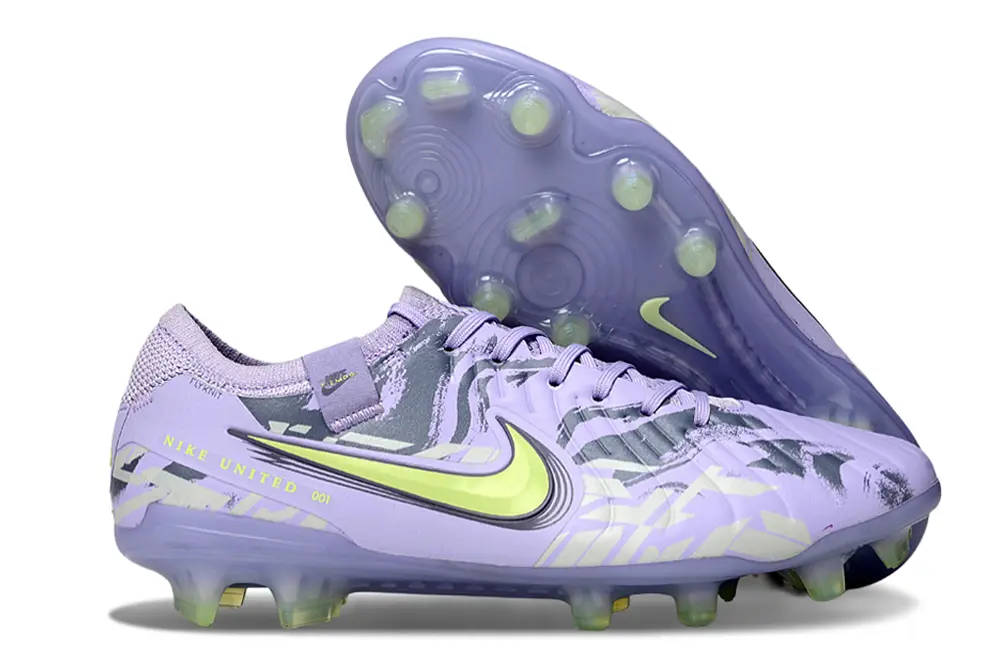 Nike Tiempo Legend 10 Elite FG - Purple/Luminous Yellow/Soft Lavender