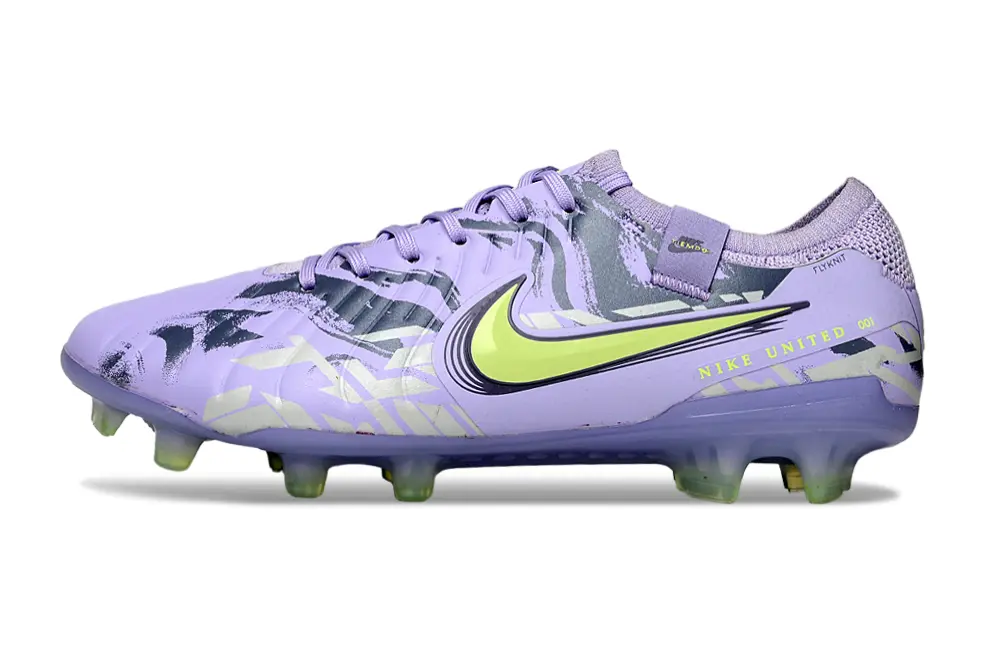 Nike Tiempo Legend 10 Elite FG - Purple/Luminous Yellow/Soft Lavender