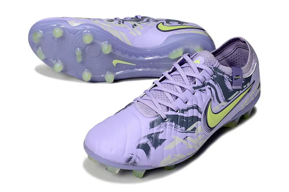 Nike Tiempo Legend 10 Elite FG - Purple/Luminous Yellow/Soft Lavender