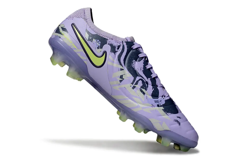 Nike Tiempo Legend 10 Elite FG - Purple/Luminous Yellow/Soft Lavender