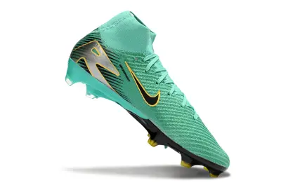 Nike Air Zoom Mercurial Superfly 10 Elite FG - Aqua/Golden Black/Aqua Green