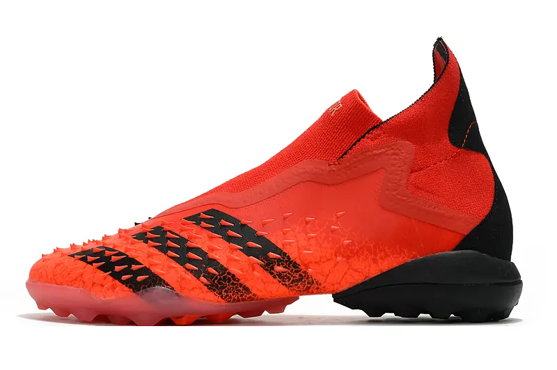 Adidas Predator Freak+ Laceless TF - Red/Bright Red/Black