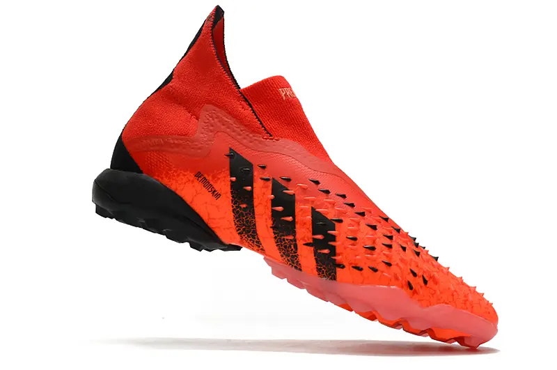 Adidas Predator Freak+ Laceless TF - Red/Bright Red/Black
