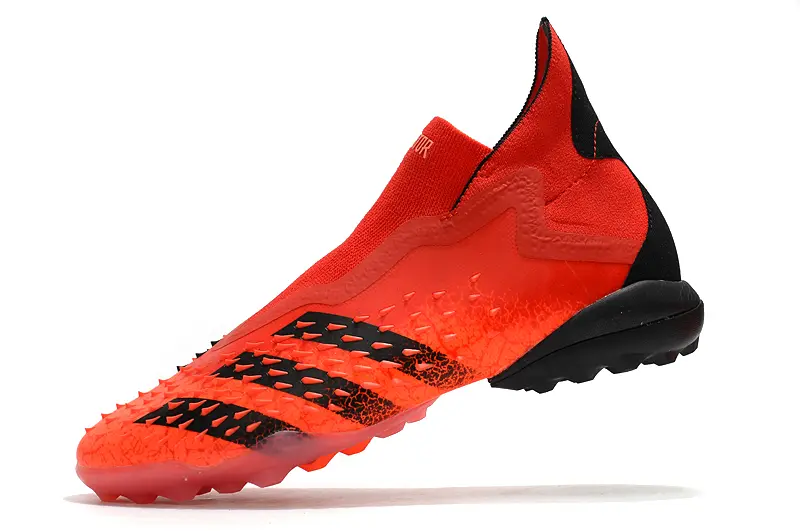 Adidas Predator Freak+ Laceless TF - Red/Bright Red/Black