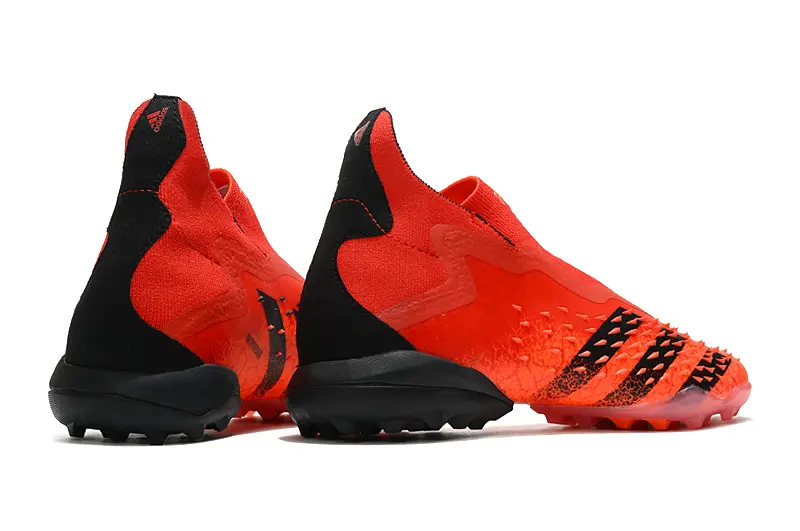 Adidas Predator Freak+ Laceless TF - Red/Bright Red/Black