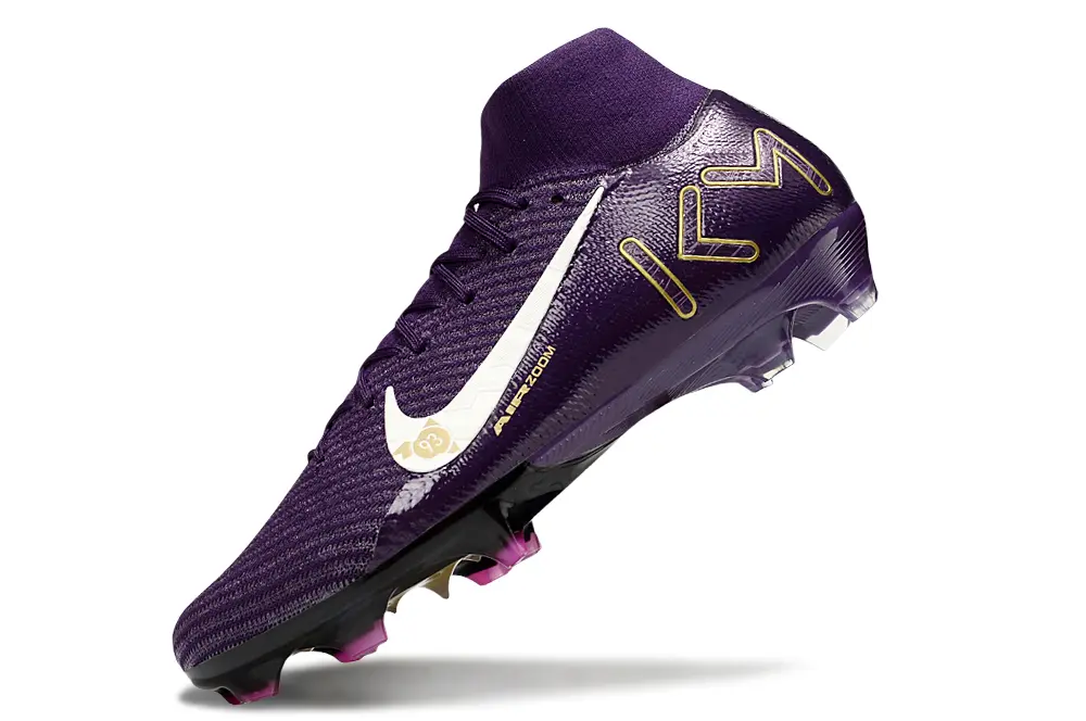 Mbappé x Nike Air Zoom Mercurial Superfly 10 Elite FG - Purple/Electric Purple/Gleaming Gold