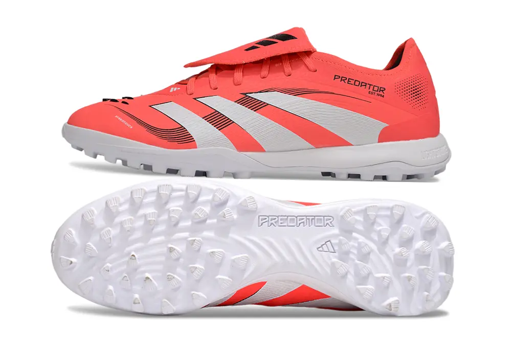 Adidas Predator Elite Foldover Tongue TF - Coral/Bright Coral/White