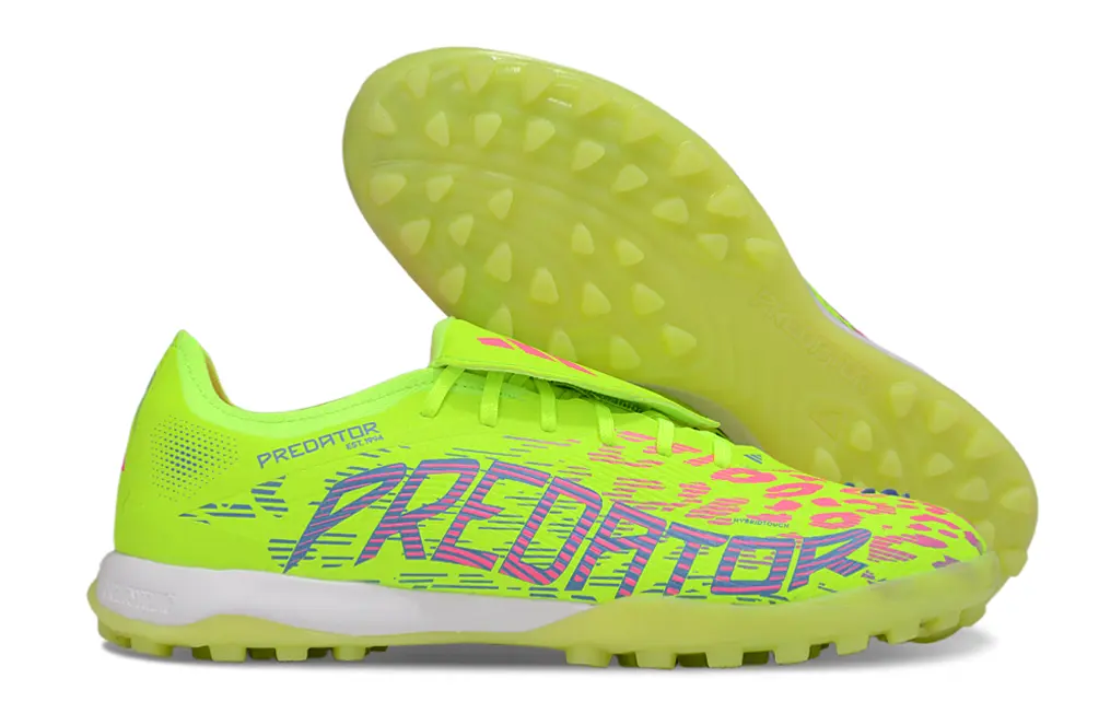 Adidas Predator Elite Foldover Tongue TF - Yellow/Lime Green/Neon Pink