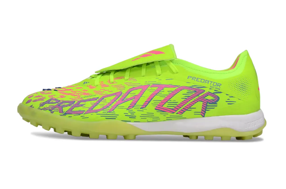 Adidas Predator Elite Foldover Tongue TF - Yellow/Lime Green/Neon Pink