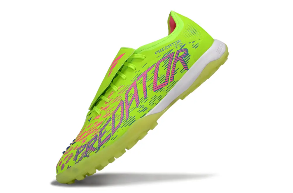 Adidas Predator Elite Foldover Tongue TF - Yellow/Lime Green/Neon Pink