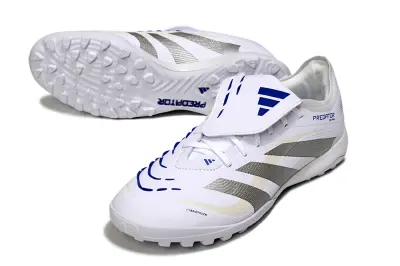 Adidas Predator Elite Foldover Tongue TF - White/Silver/Blue
