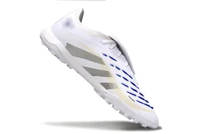 Adidas Predator Elite Foldover Tongue TF - White/Silver/Blue