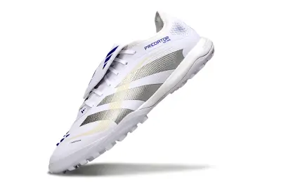 Adidas Predator Elite Foldover Tongue TF - White/Silver/Blue