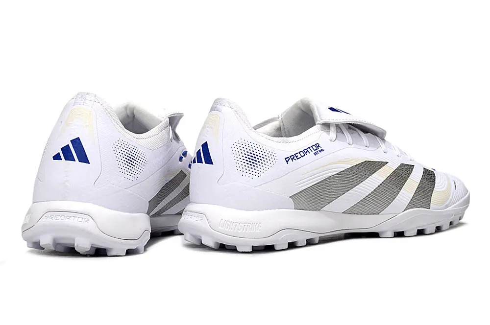 Adidas Predator Elite Foldover Tongue TF - White/Silver/Blue