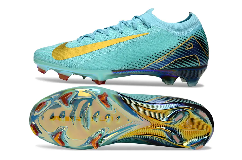 Nike Air Zoom Mercurial Vapor 16 Elite FG - Aqua/Golden Splash/Aqua Wave