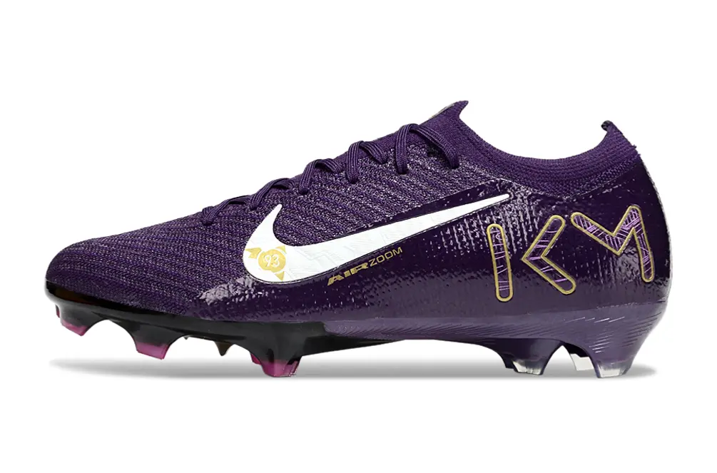 Mbappé x Nike Air Zoom Mercurial Vapor 16 Elite FG - Purple/Vivid Purple/Shining Gold