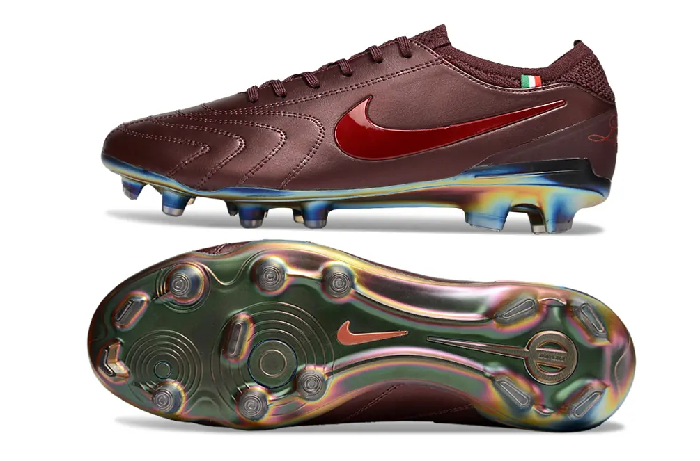 Nike Tiempo Legend 10 Elite Luxe FG - Burgundy/Deep Red/Glistening Blue
