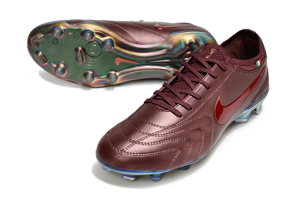 Nike Tiempo Legend 10 Elite Luxe FG - Burgundy/Deep Red/Glistening Blue
