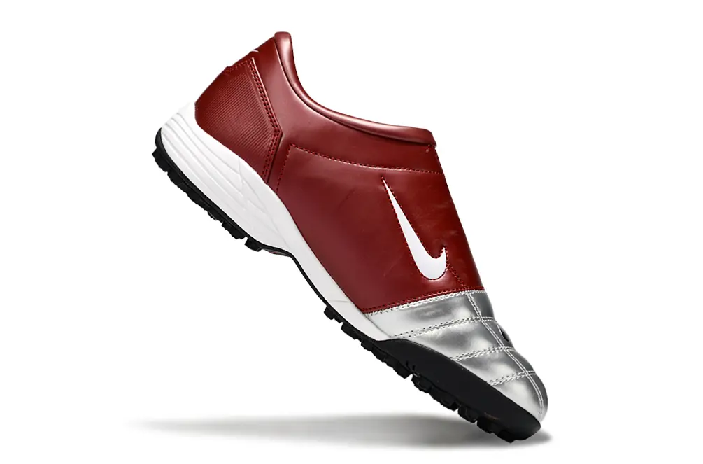 Nike Total 90 III TF - Silver/Crimson Red/Black