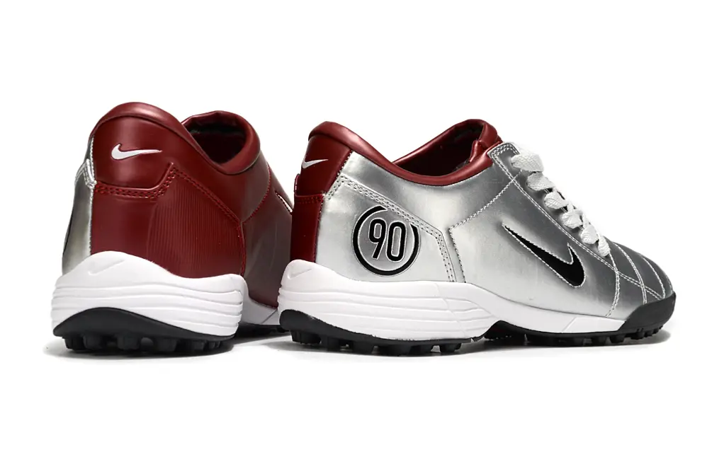 Nike Total 90 III TF - Silver/Crimson Red/Black