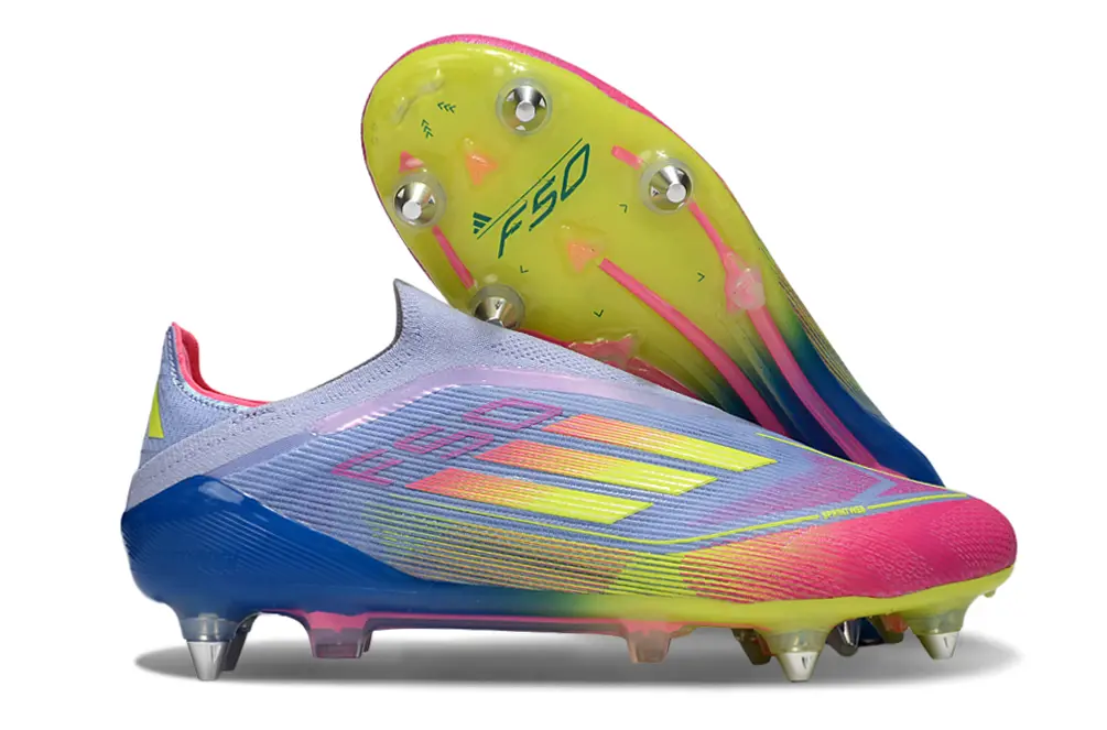 Adidas F50 Elite SG - Purple/Vibrant Pink/Neon Yellow