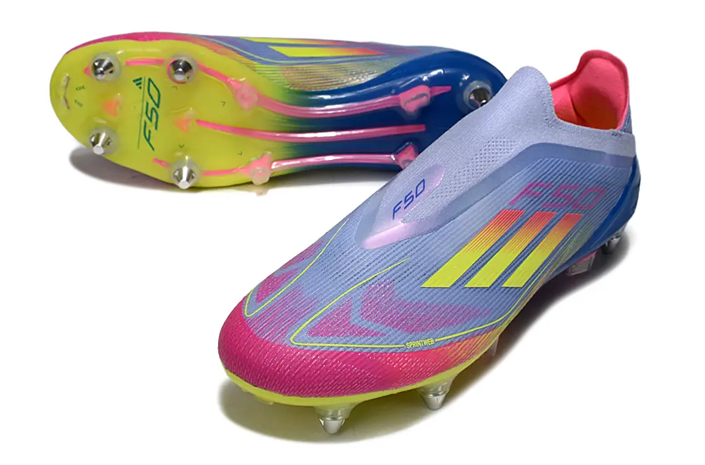 Adidas F50 Elite SG - Purple/Vibrant Pink/Neon Yellow