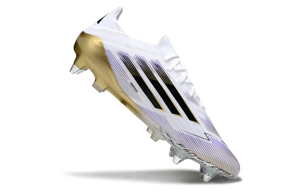 Adidas F50 Elite SG - White/Gold/Black