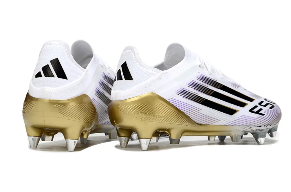 Adidas F50 Elite SG - White/Gold/Black