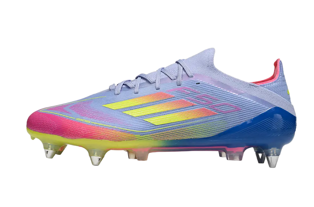 Adidas F50 Elite SG - Purple/Neon Yellow/Hot Pink
