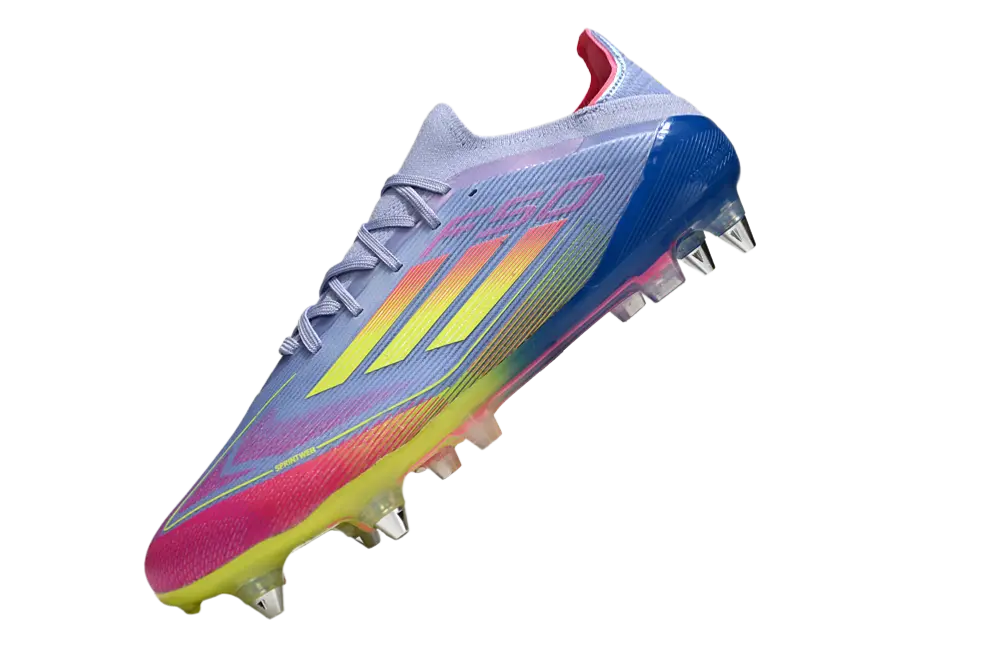 Adidas F50 Elite SG - Purple/Neon Yellow/Hot Pink