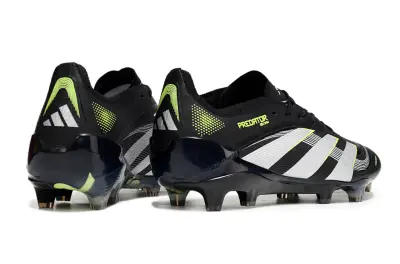 Adidas Predator 25 Elite FG - Black/Electric Green/Sleek White