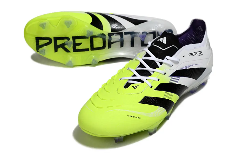 Adidas Predator 25 Elite FG - Yellow/Electric Lime/Classic Black