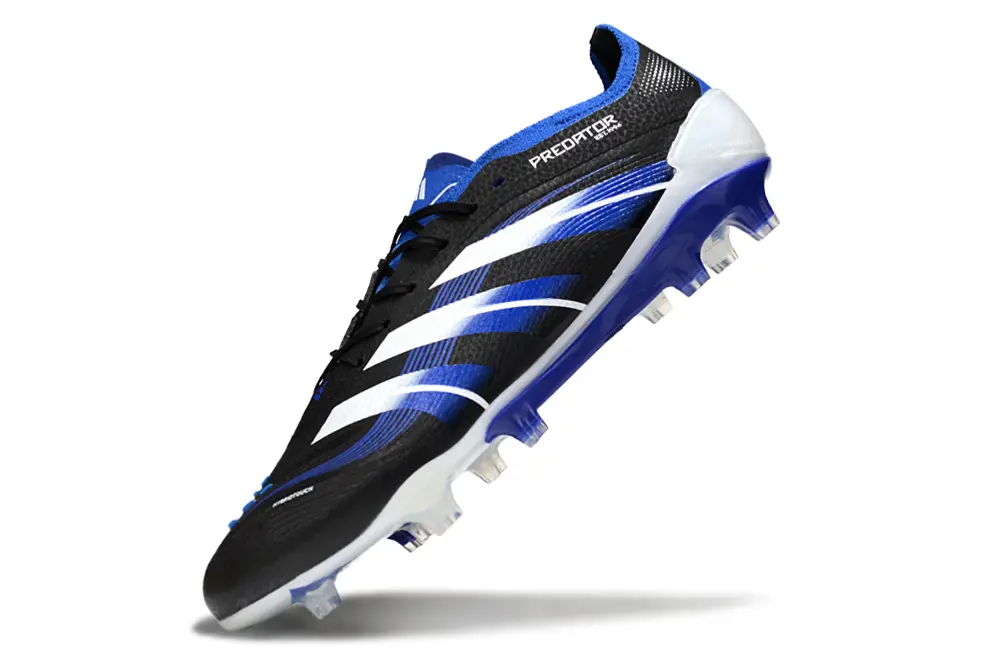 Adidas Predator 25 Elite FG - Black/Electric Blue/White