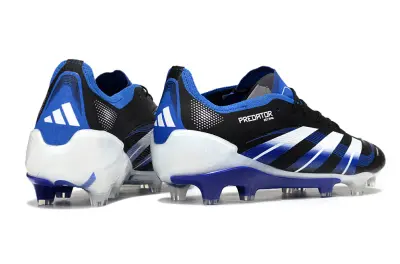 Adidas Predator 25 Elite FG - Black/Electric Blue/White