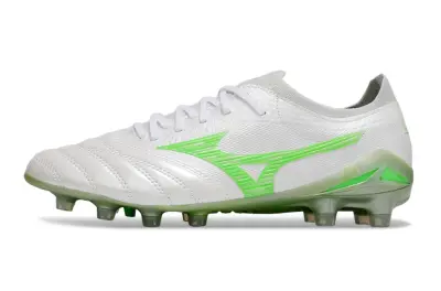 Mizuno Morelia Neo 4 Beta FG - White/Lime Green/Electric Green