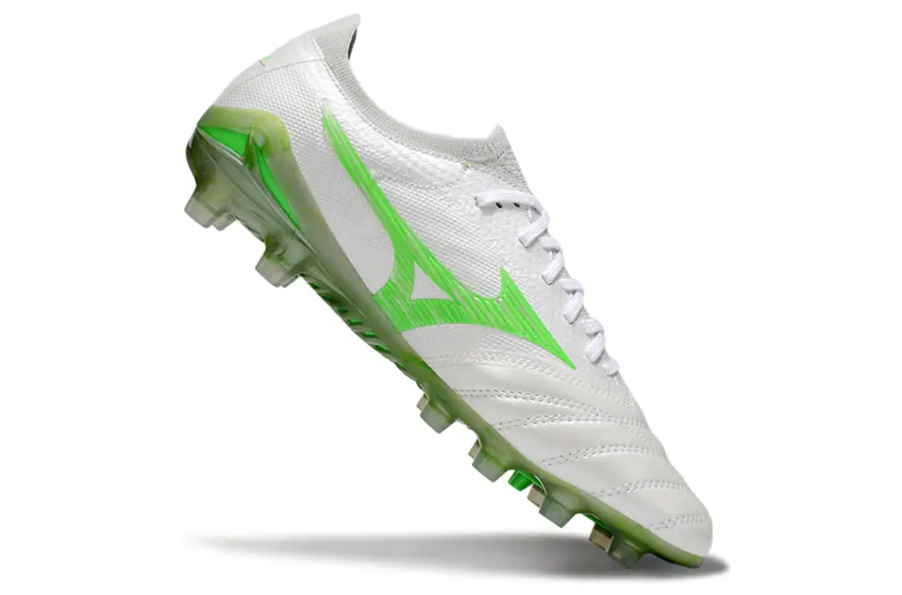Mizuno Morelia Neo 4 Beta FG - White/Lime Green/Electric Green